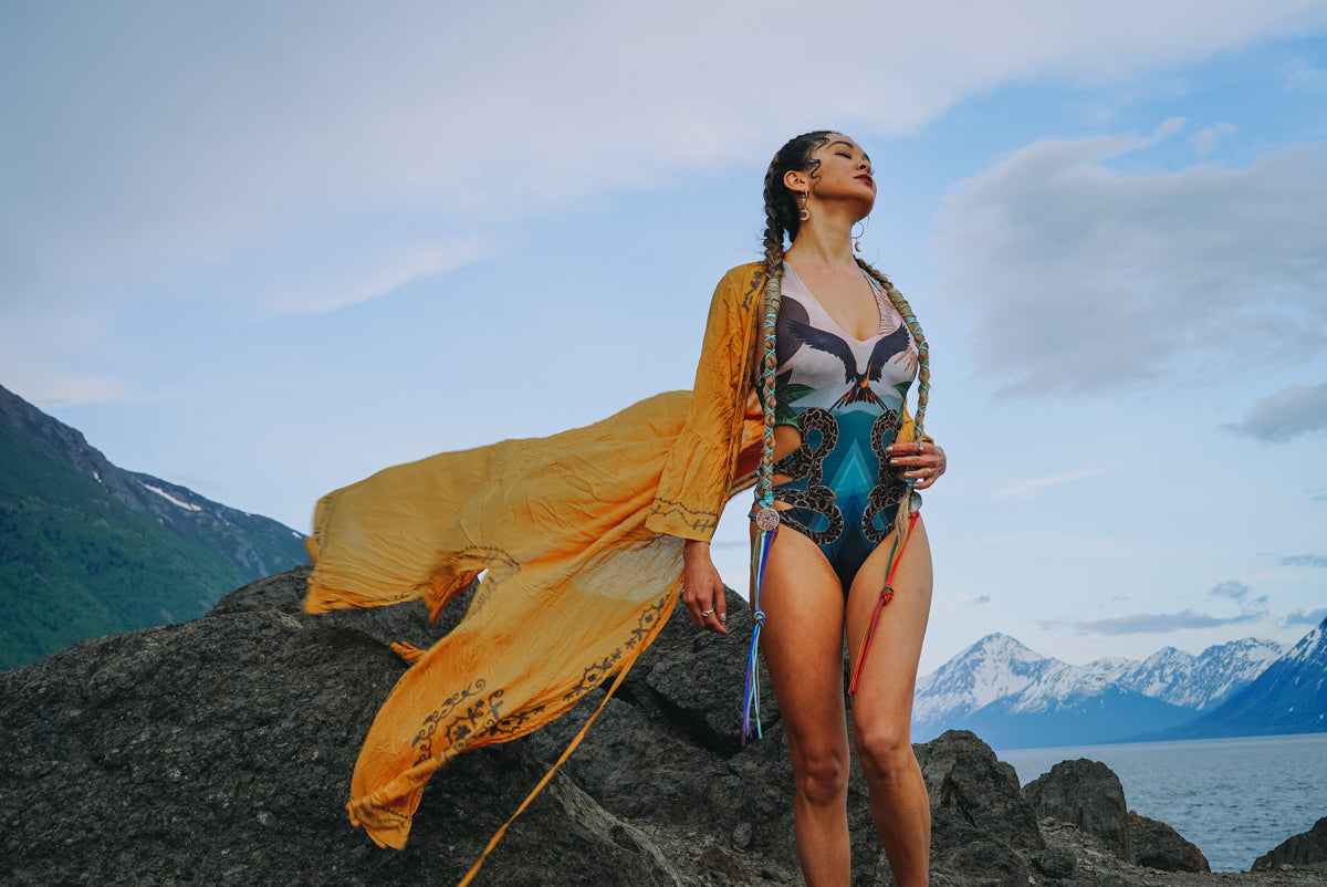 The Cosmic Mountain Print