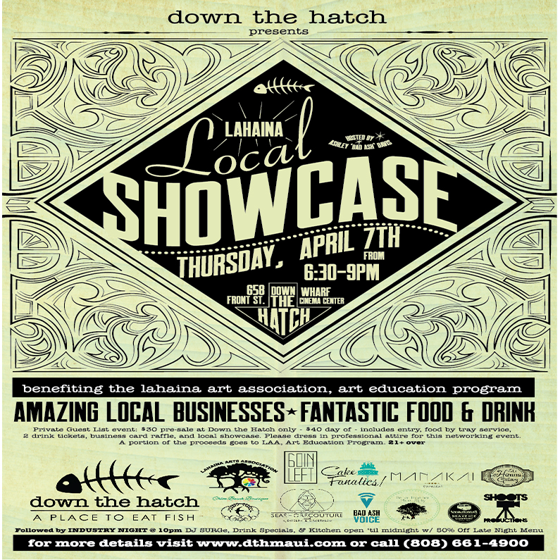 Manakai Swimwear will be featured in the Lahaina Local Showcase