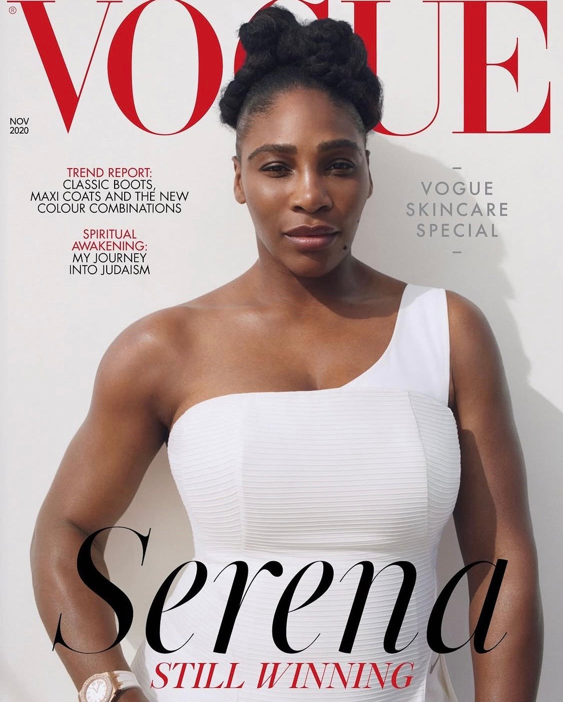 British Vogue November 2020 · British Vogue cover