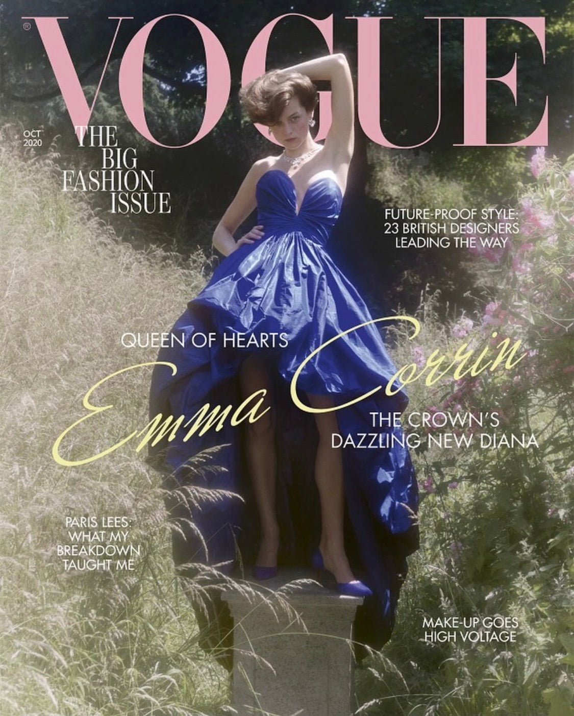 British Vogue October 2020 · British Vogue cover